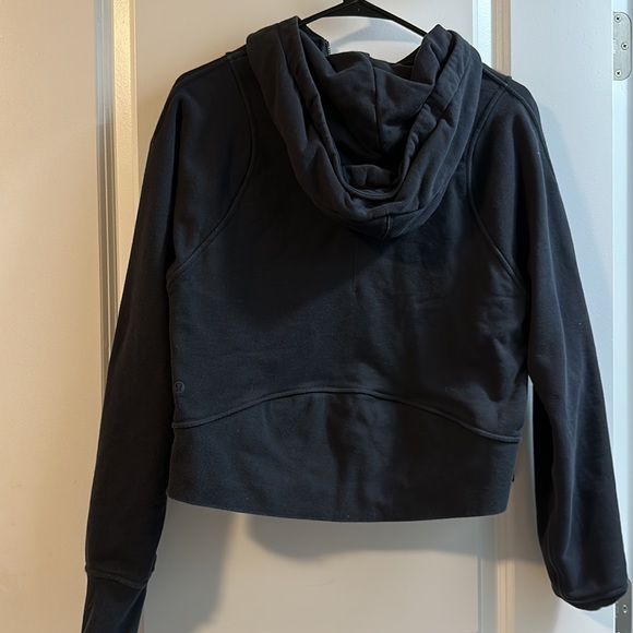 LULULEMON Black French Terry Full Zip size 6 - Picture 5 of 7